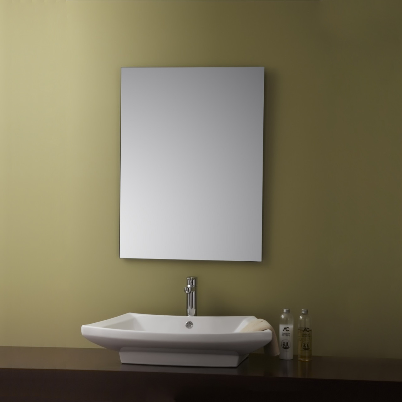 Specchio bagno 60x80 cm filo lucido reversibile eco friendly