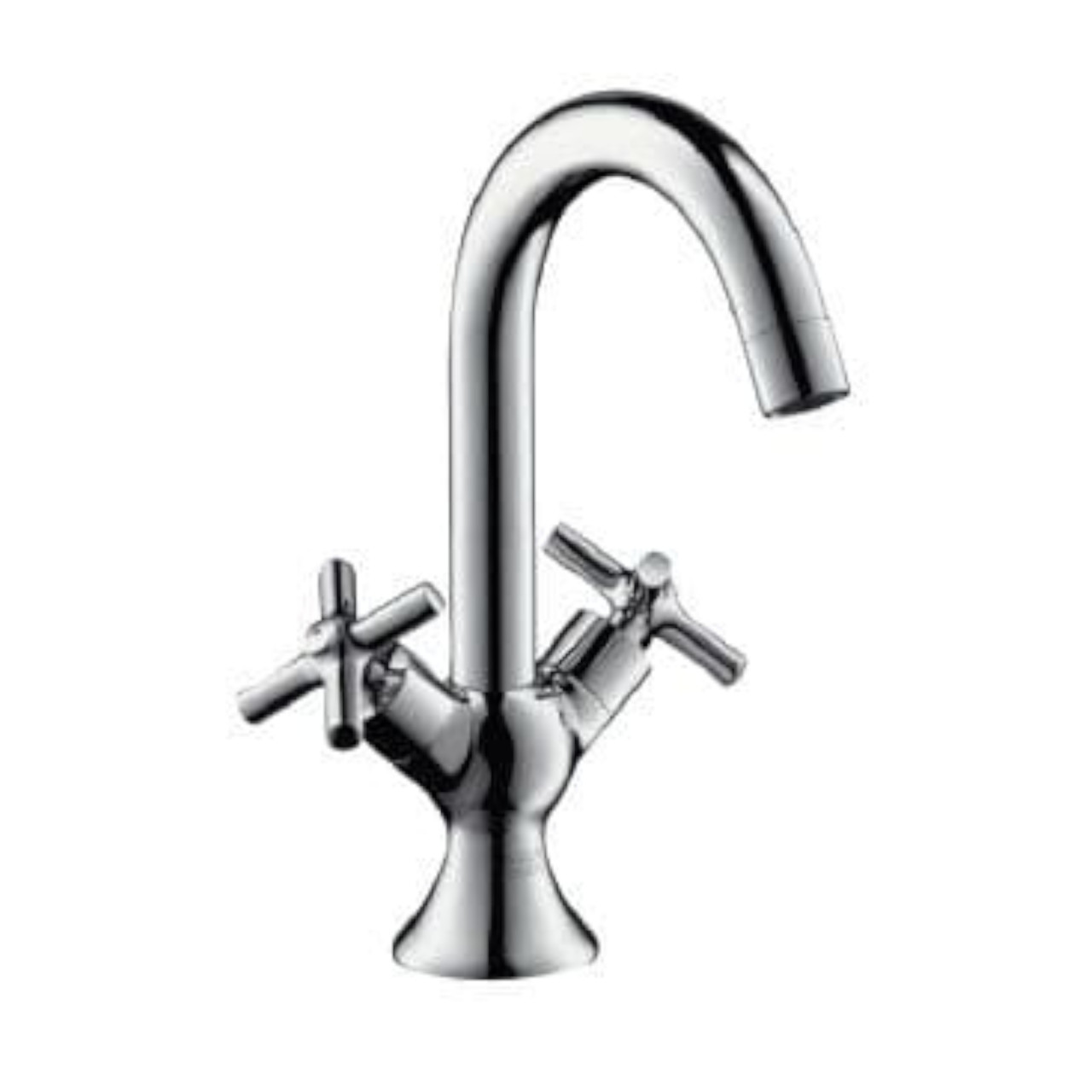 Miscelatore lavabo hansgrohe axor terrano due maniglie con scarico tradizionale