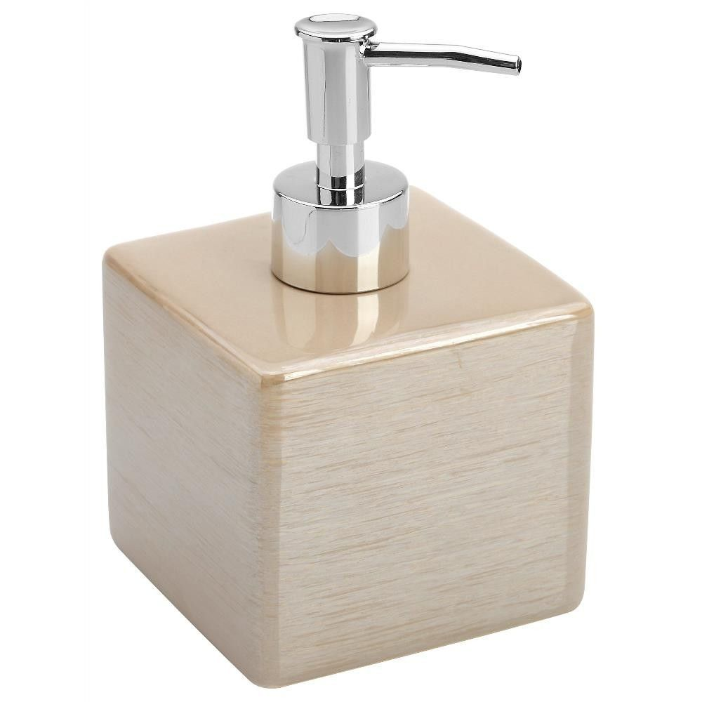 Dispenser sapone in ceramica beige