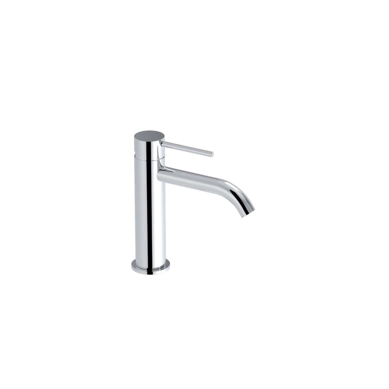 Miscelatore lavabo tocco cromo per scarico click clack