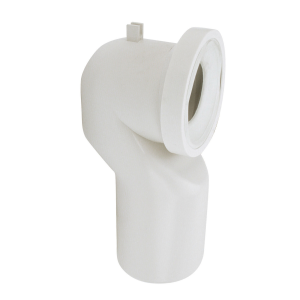Curva tecnica 90 gradi uscita 110 mm a cigno per wc filomuro