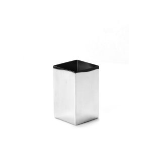 Portaspazzolino nemesia in acciaio inox