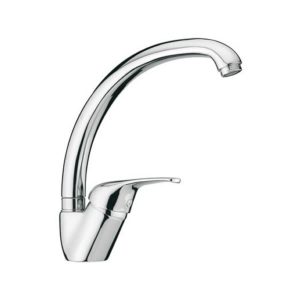 Miscelatore lavello argo napoli cromo con canna orientabile