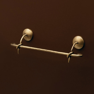 Portasalviette da 35 cm bronzo satinato capannoli